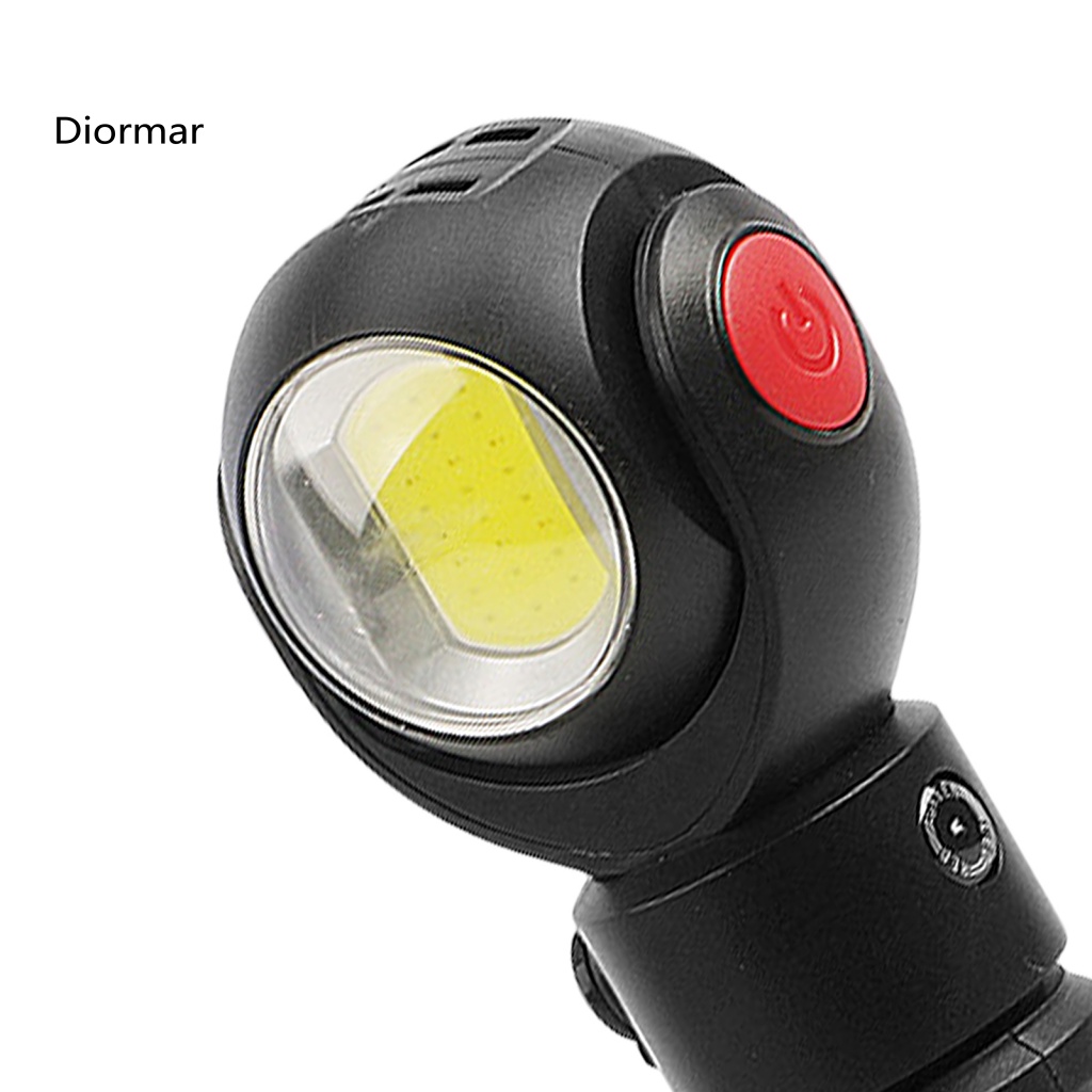 Đèn Pin LED Công Suất Cao Sạc USB Chống Nước Có Thể Xoay 360 Độ