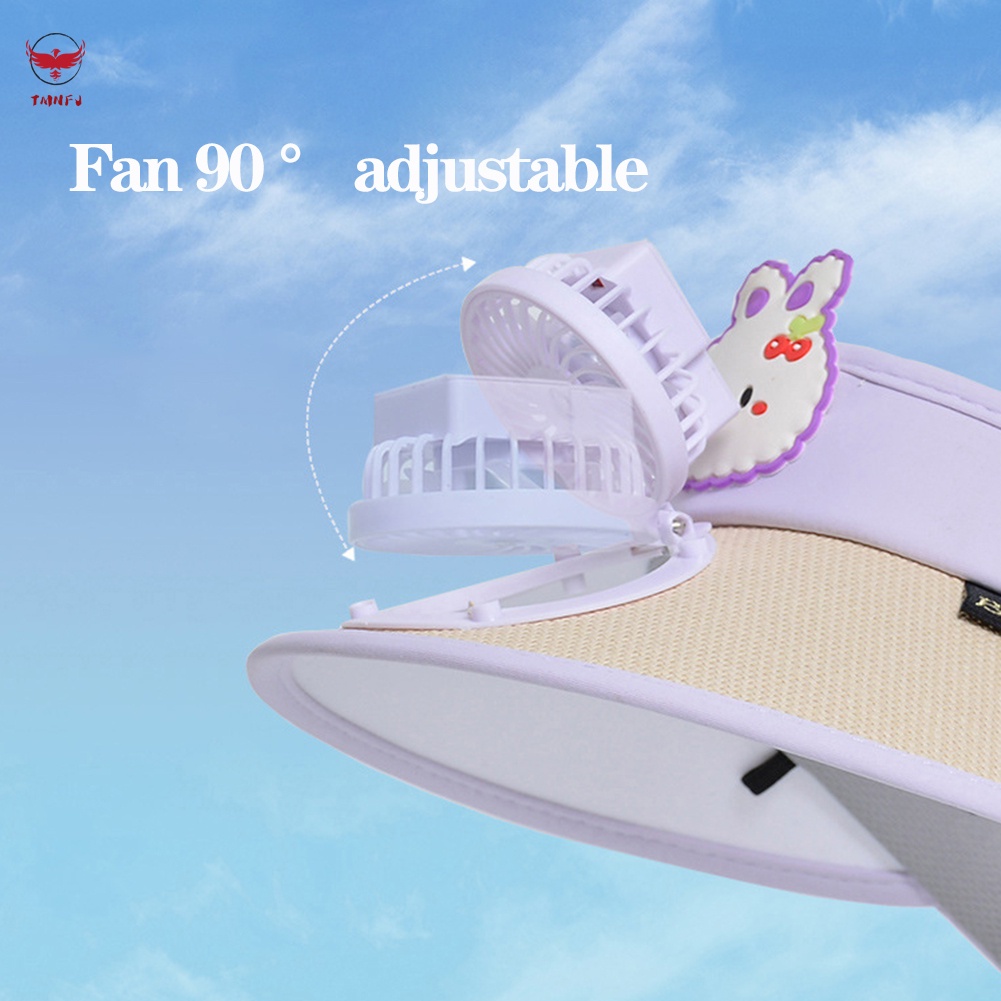 Quạt Điều Chỉnh Vành Rộng Thoáng Khí Tiện Dụng Cho Bé
