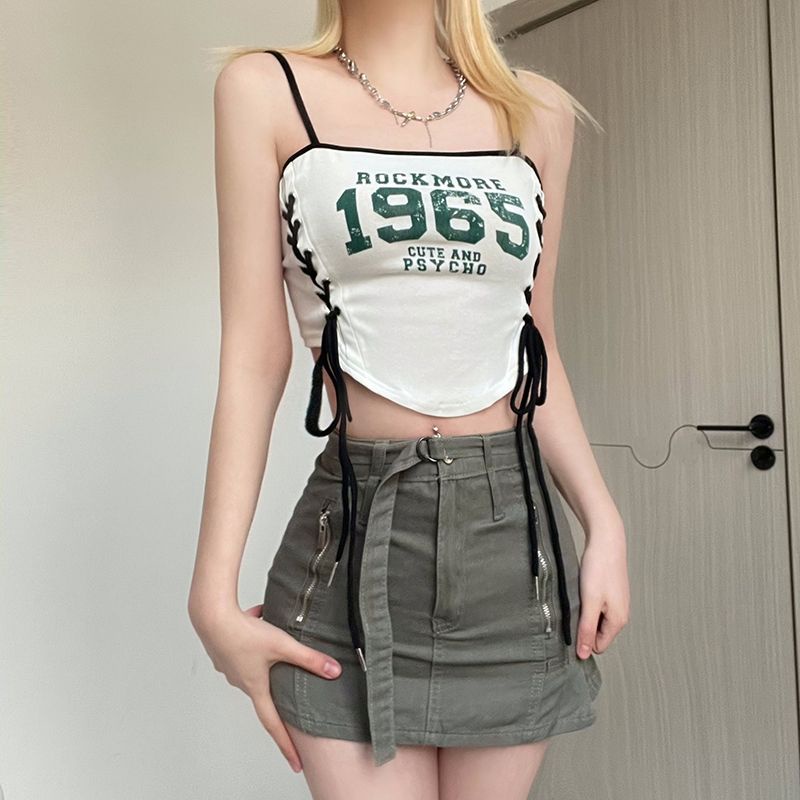 Áo Thể Thao Hai Dây Dáng Ngắn Ôm Eo Thời Trang Cho Nữ