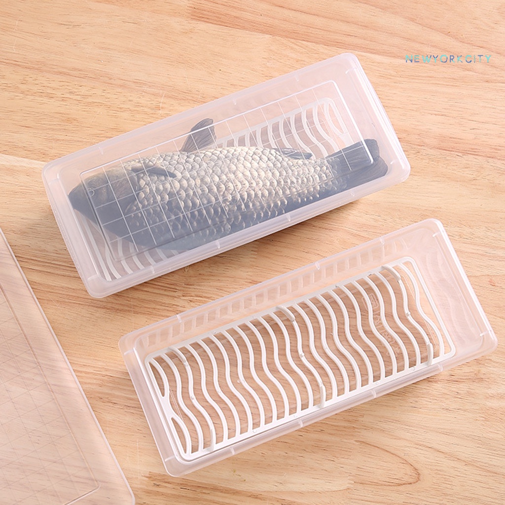 Hộp Đựng Thực Phẩm Có Rãnh Thoát Nước Tiện Dụng