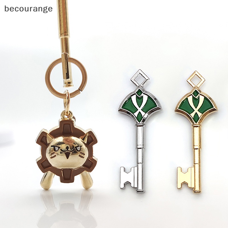 [becourange] Móc Khóa Hóa Trang Va Chạm Alhaitham Kaveh Kawaii