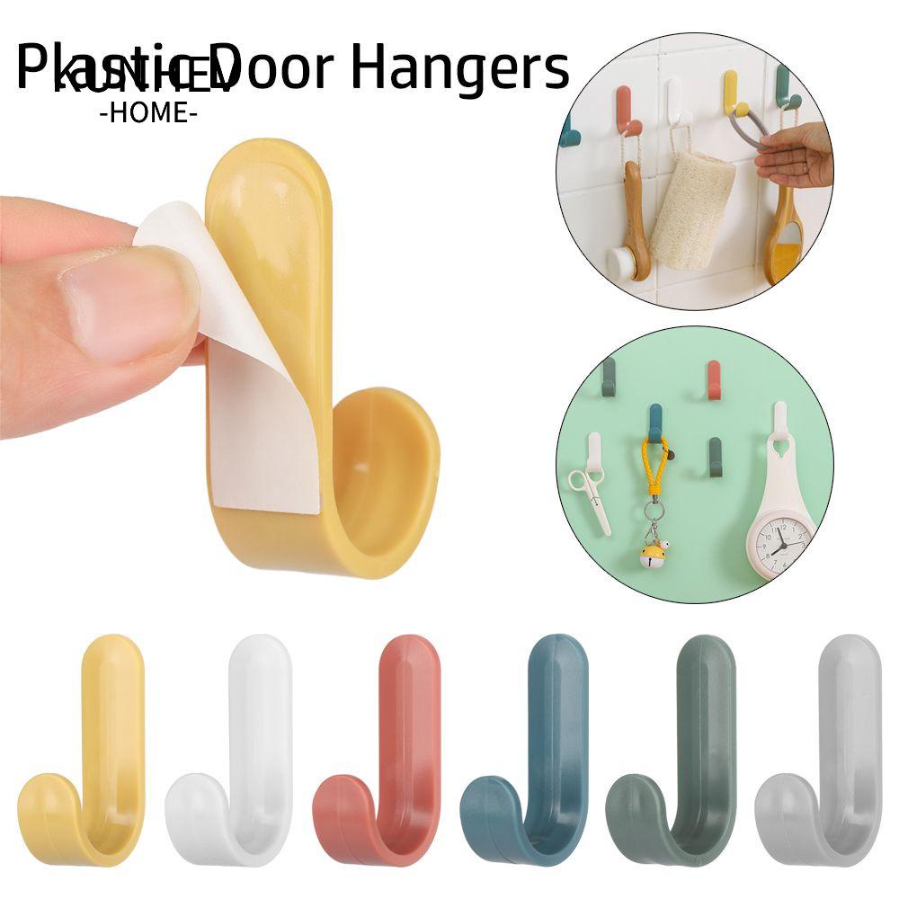 KUNHEV Set 4 Móc Treo Đồ Dán Tường Tự Dính Cho Nhà Tắm