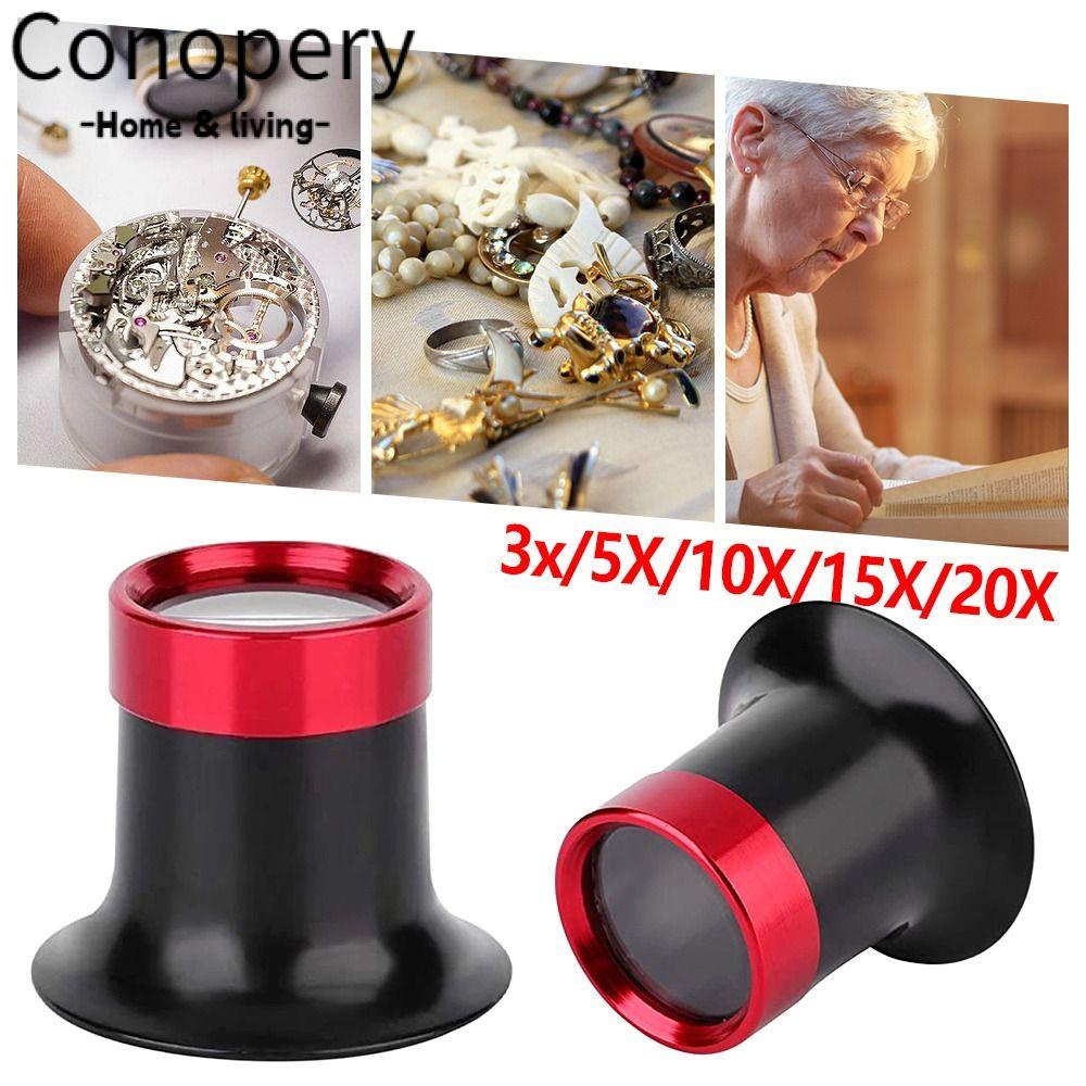 CONOPERY Kính Lúp Sửa Chữa Trang Sức Chuyên Nghiệp