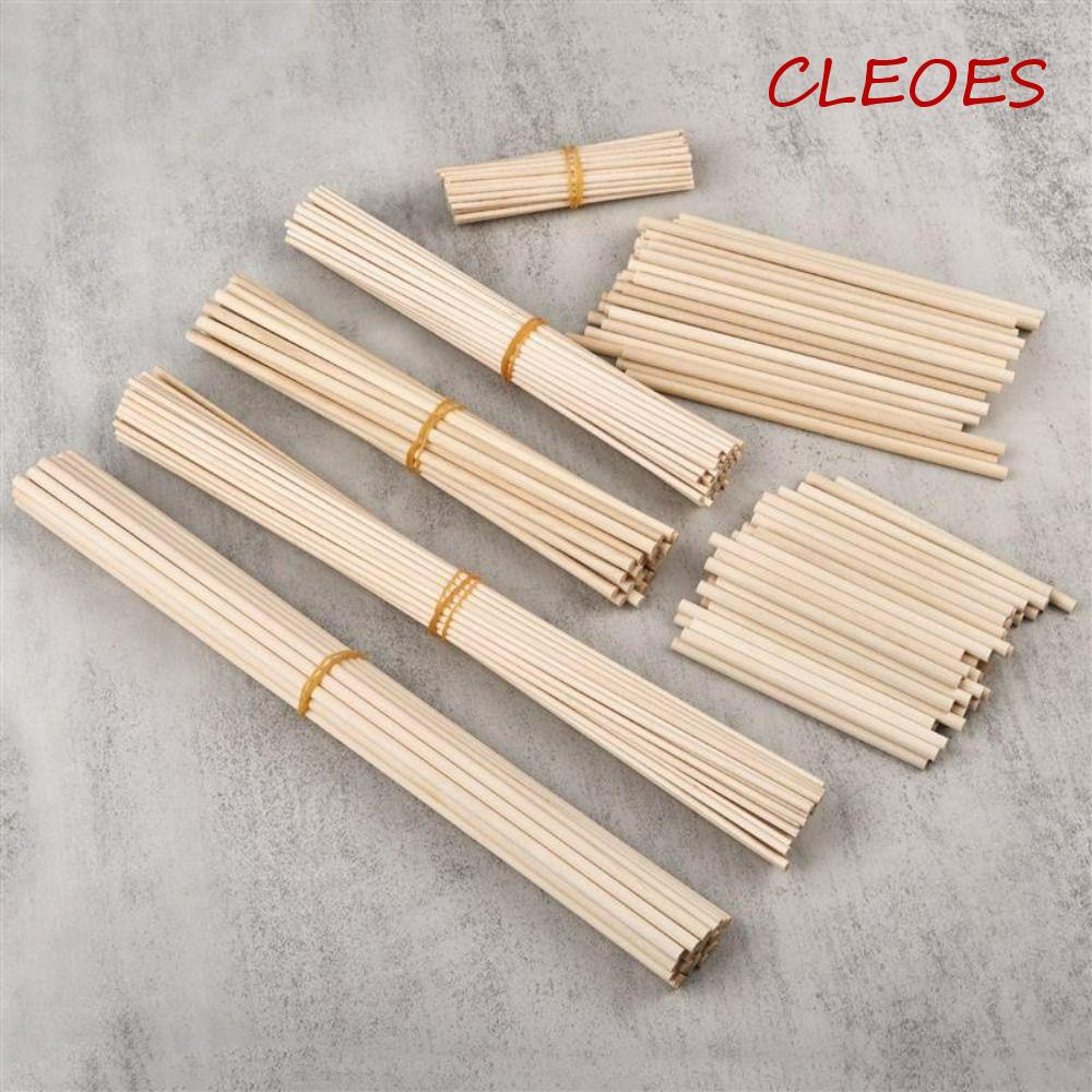 Bộ Đồ Chơi Que Gỗ Làm Mô Hình Tòa Nhà Kem / Thức Ăn Độc Đáo Trang Trí Nhà Cửa DIY