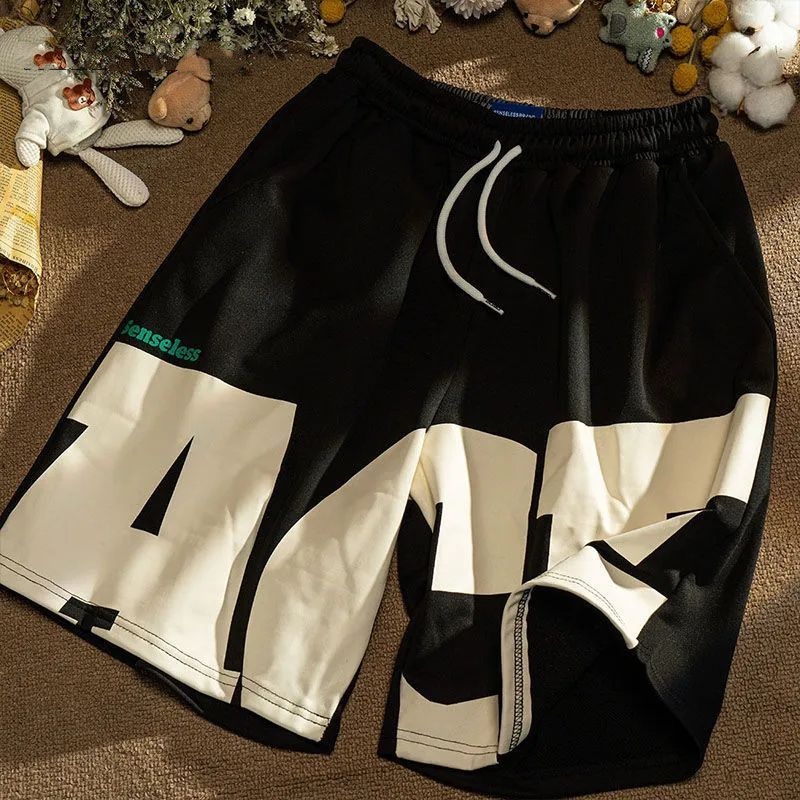 Quần Short Thể Thao Dáng Rộng Phong Cách Hip hop Thời Trang Mùa Hè Cho Cặp Đôi