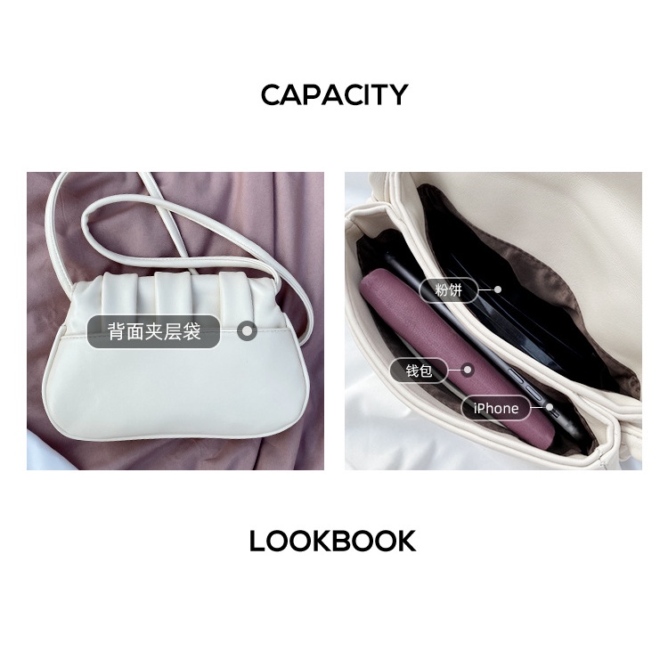 Túi Đeo Chéo Hình Đám Mây Xinh Xắn Cho Nữ