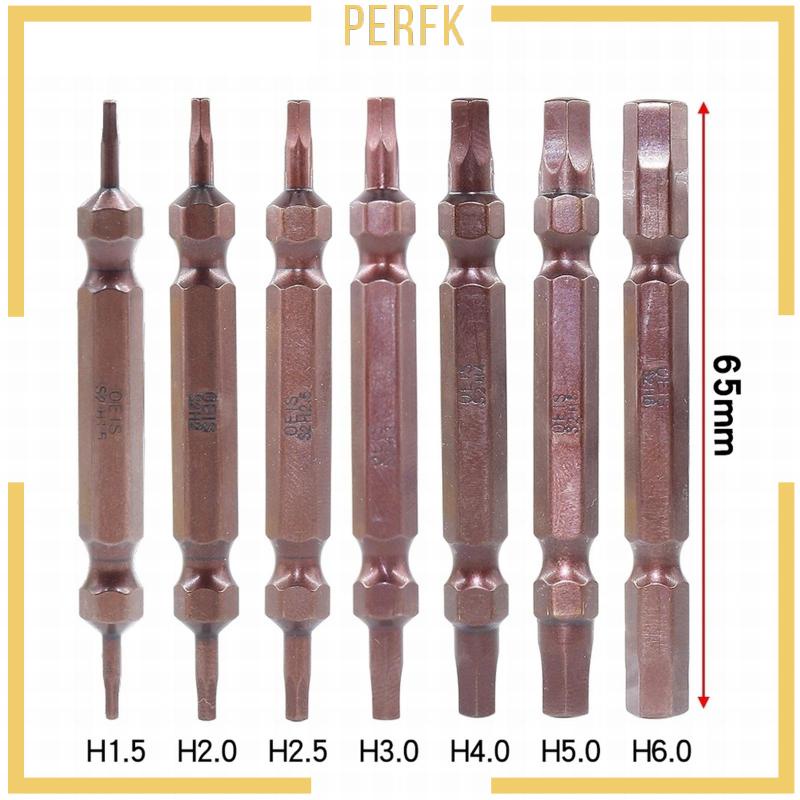 Bộ 7 Mũi Khoan Thép S2 Hai Đầu Chuyên Dụng