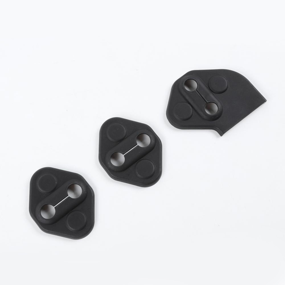 Set 3 Viền Bọc Bảo Vệ Cửa Xe Hơi Suzuki Jimny 2019-2020 Bằng ABS + 3 Chốt Cài Tiện