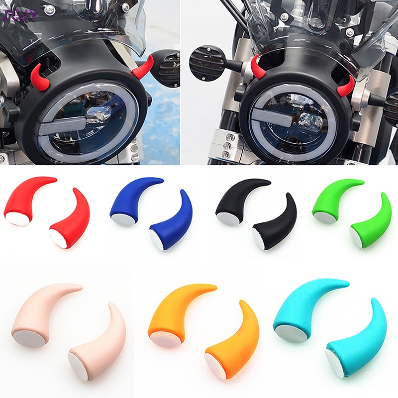 Bộ 2 Miếng Dán Trang Trí Nội Thất Xe Hơi / Xe Máy Kiểu Còi Độc Đáo Thời Trang Mới