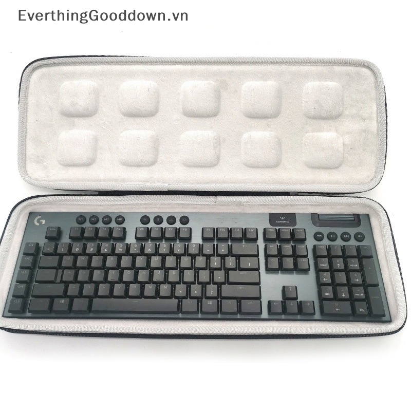 Everthinggooddown Túi EVA Cứng Bảo Vệ Bàn Phím Không Dây LogitechG913 / G913 TKL / keys