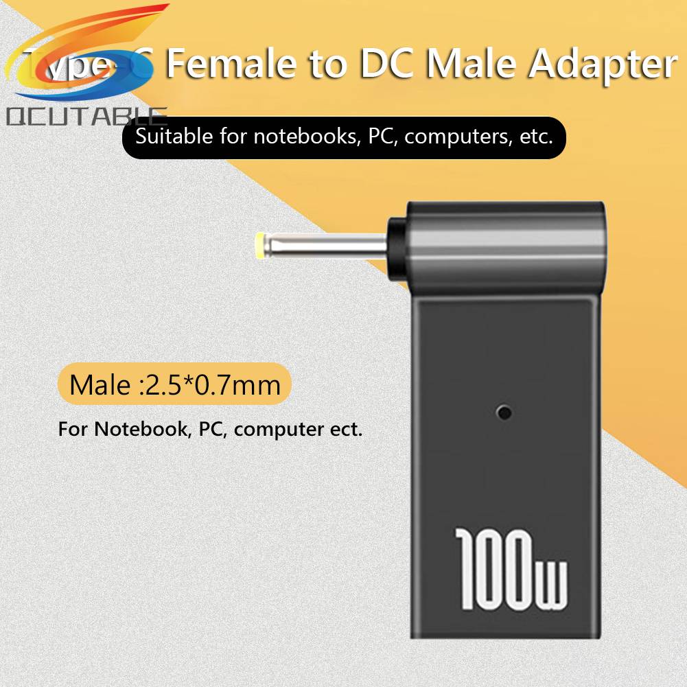 Đầu Nối Nguồn USB Type-C 100W Cho Laptop