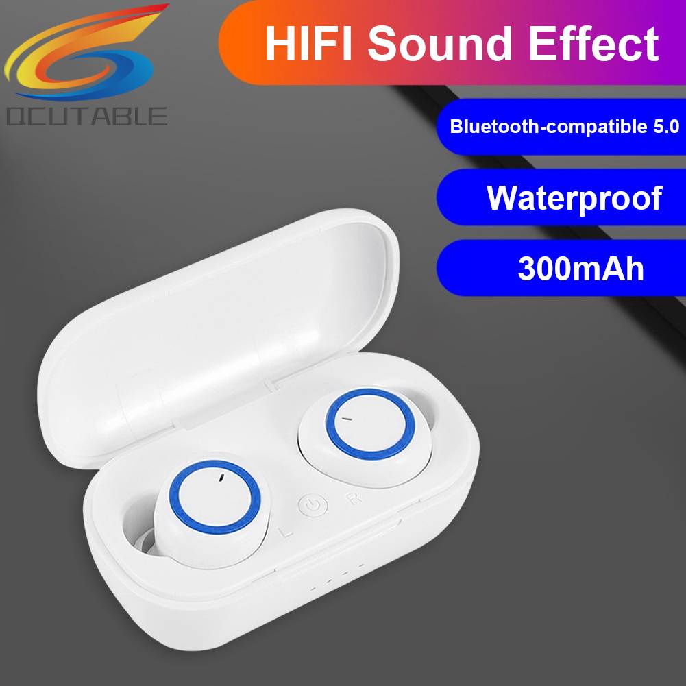 Tai Nghe Bluetooth 5.0 Nhét Tai Y50 TWS Kèm Phụ Kiện