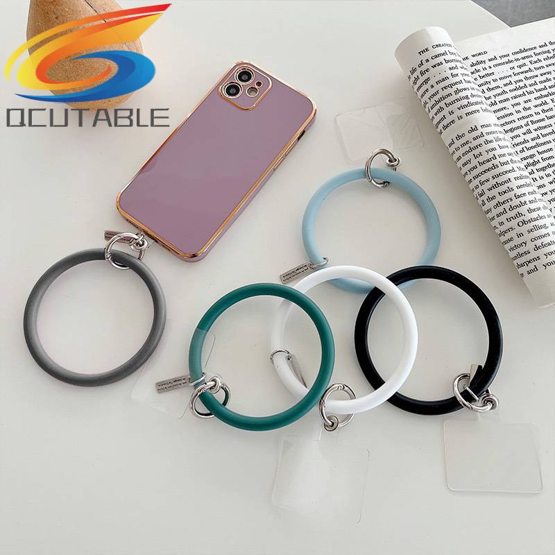 Vòng Đeo Tay Chống Thất Lạc Bằng Silicon Mềm Gắn Điện Thoại Tiện Dụng