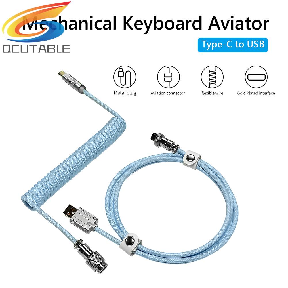 Dây Cáp Truyền Dữ Liệu Loại C Sang USB Chuyên Dụng Cho Bàn Phím Cơ