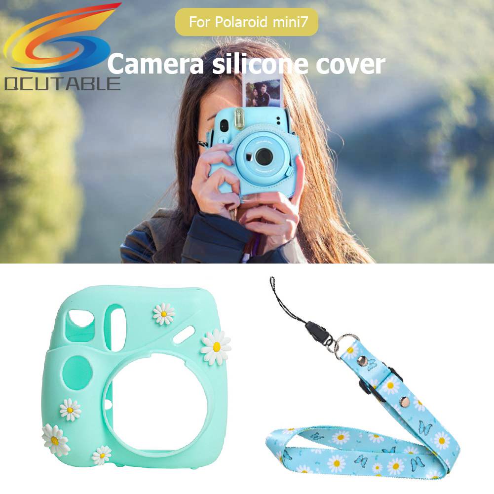 Ốp Lưng Silicone Chống Bụi Cho Máy Ảnh Mini7 +