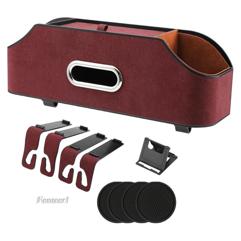 [Fenteer1] Giá Đỡ Cốc / Khăn Ăn / Đồ Dùng Đa Năng Gắn Ghế Ngồi Xe Hơi SUV