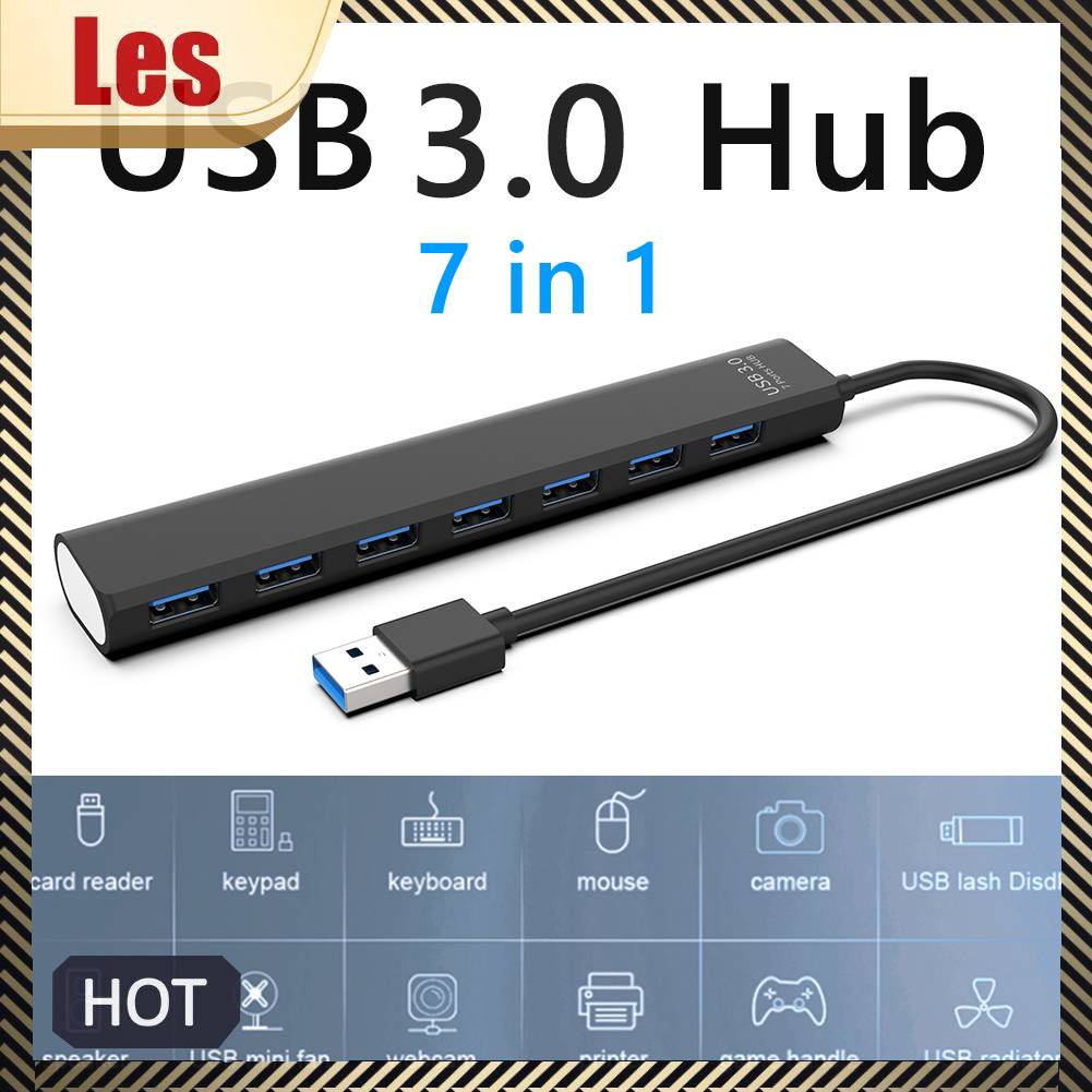 Bộ Chia 7 Cổng USB 2.0 / 3.0 5Gbps