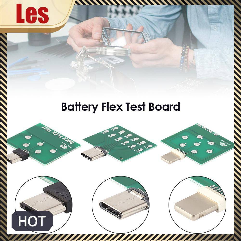 Bảng Mạch Kiểm Tra Nguồn Pin Micro 8 Pin Type-C Dành Cho Điện Thoại Android