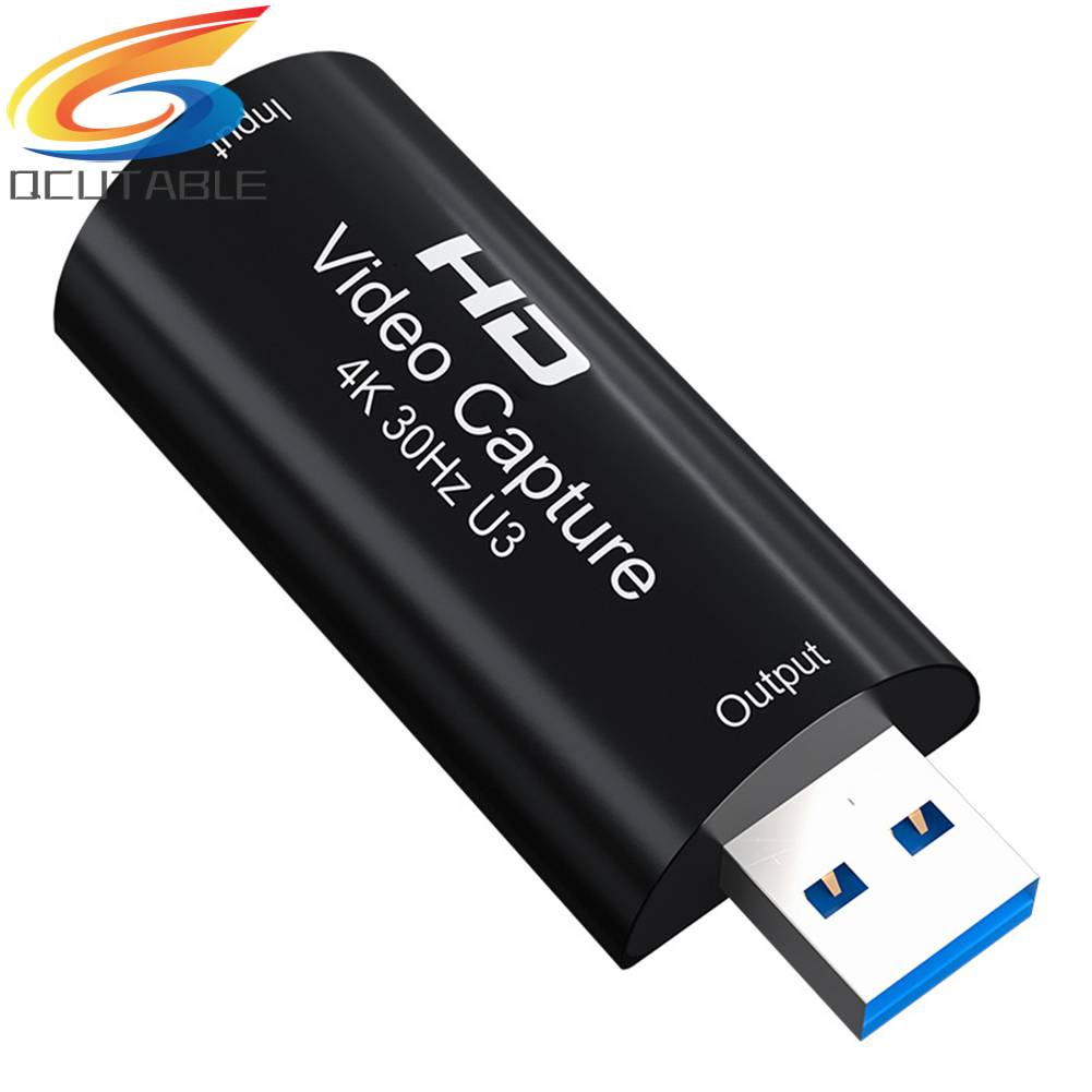 Thẻ Ghi Video Âm Thanh 4K 30Hz HDMI-compatible Sang USB3.0 Cho Trò Chơi OBS