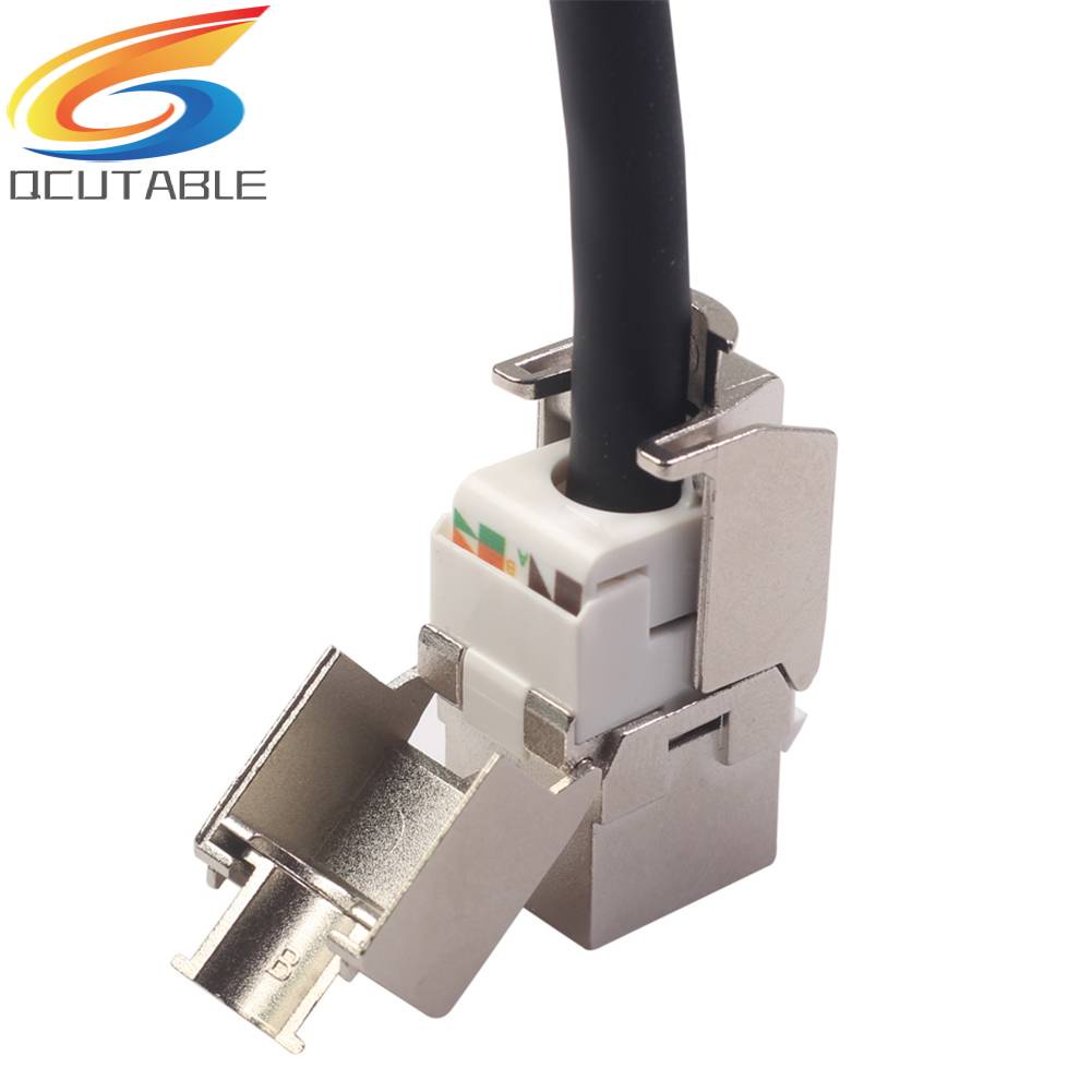 Mô Đun Kết Nối Mạng RJ45 Trapezoid Cat7 FTP 10G