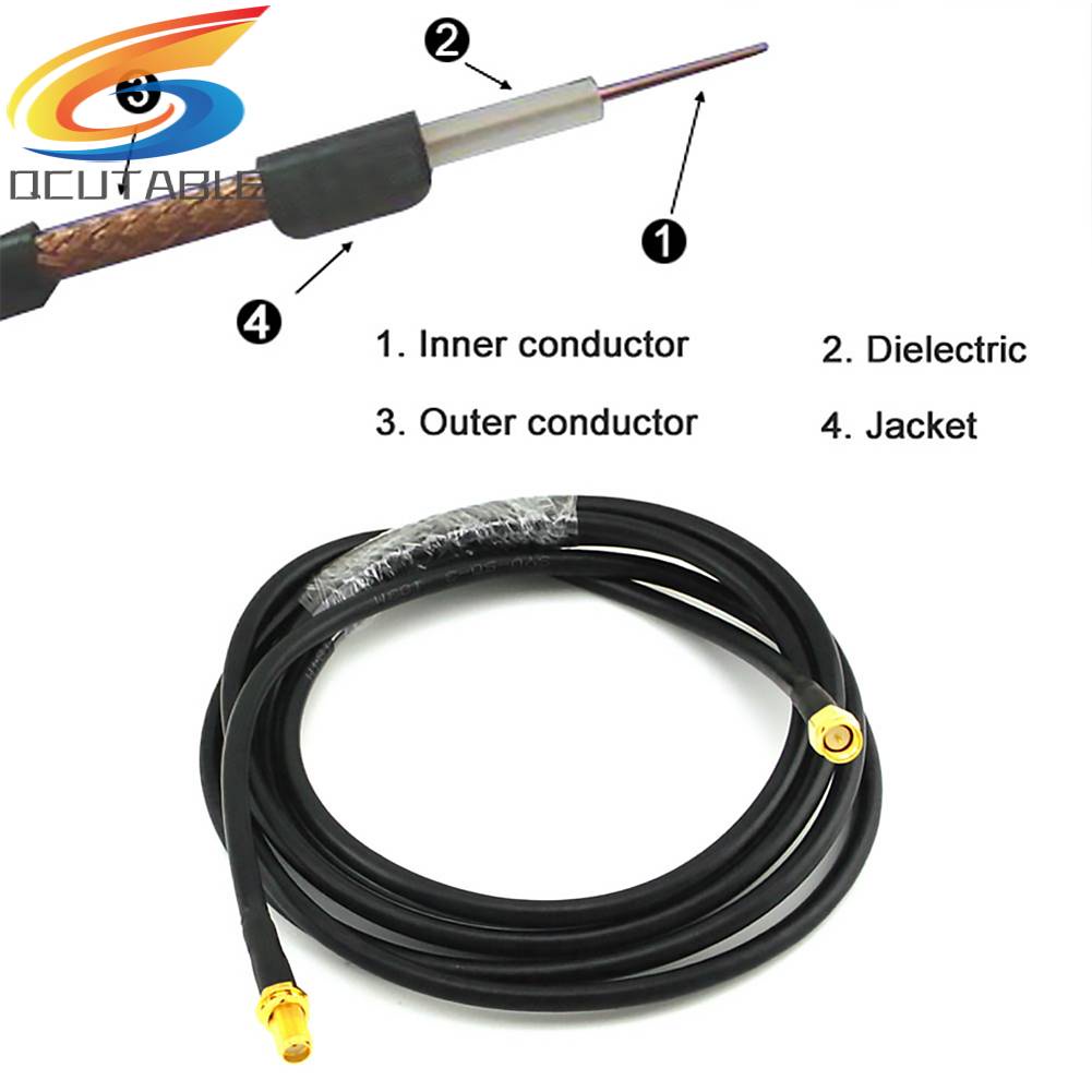 Dây Cáp Kết Nối RP SMA Male Sang RP SMA Female RG316 174 178 Coax