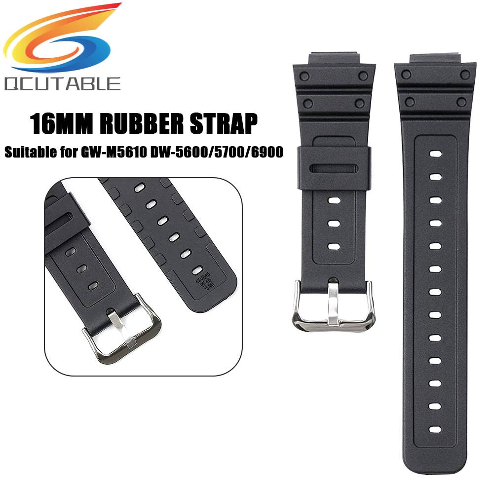 Dây Đeo Cao Su Silicone Cho Đồng Hồ CASIO G-Shock GWM5610 DW5600 DW5700 DW6900
