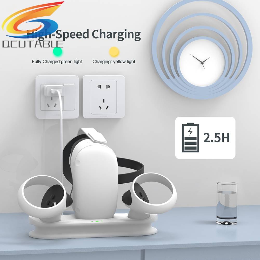 Giá Đỡ Nam Châm + Bộ Điều Khiển + Sạc Pin Cho Quest 2