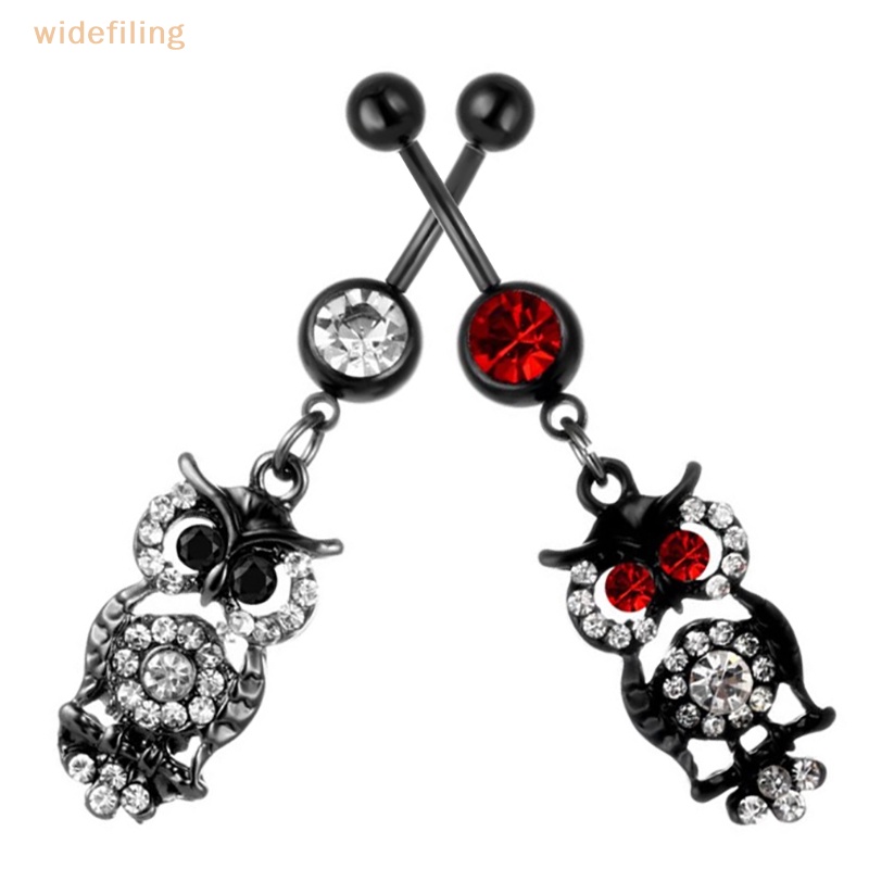 1 Khuyên RốN HìNh Tim ĐíNh Đá Xinh XắN