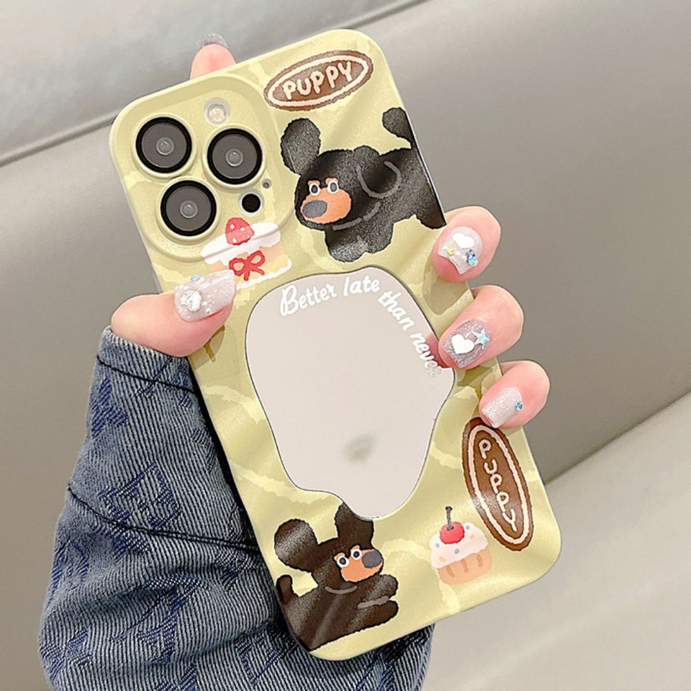 Ốp Điện Thoại TPU Mềm Chống Sốc Tráng Gương Họa Tiết Hoa Cúc Dễ Thương Dành Cho IPhone 11 12 13 14 Pro Max