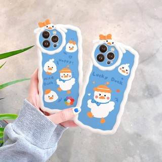 Ốp lưng iphone nơ lượn sóng Vịt khăn xanh 6/6plus/6s/6splus/7/7plus/8/8plus/x/xs/11/12/13/14/pro/max/promax/plus