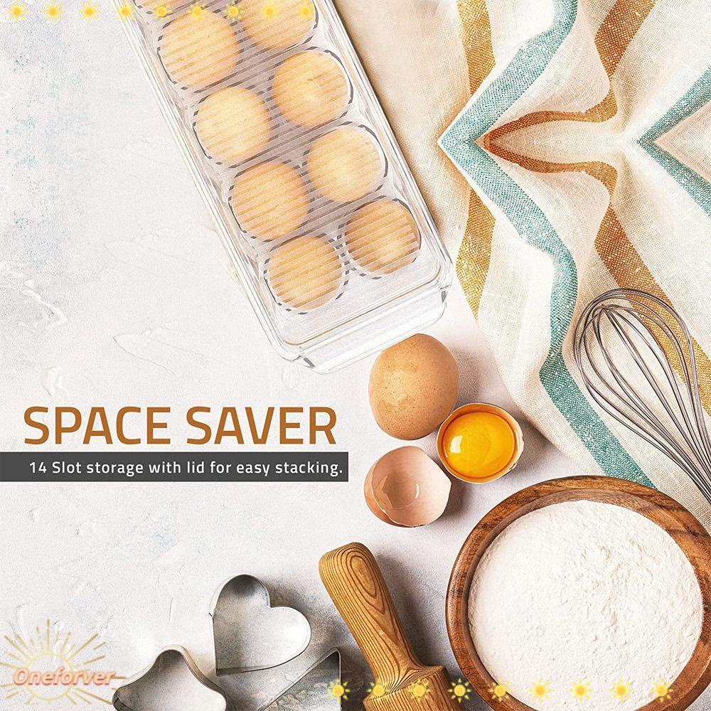 FOREVER Hộp Đựng Trứng Trong Suốt Tươi Mới Tiện Dụng