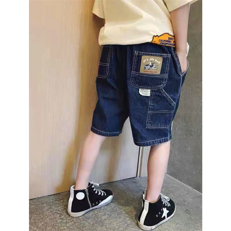 Quần jeans Lửng Thời Trang Dành Cho Bé Trai