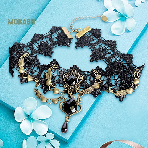 [Mok Abh] Vòng Cổ Choker Phong Cách Steampunk Vintage