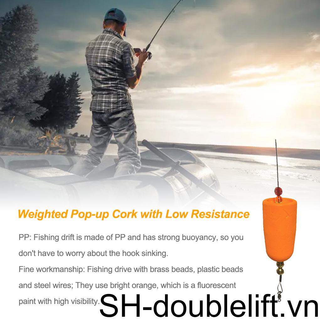 Phao Nổi Câu Cá Chống Va Chạm Bằng Hạt Đồng Thau