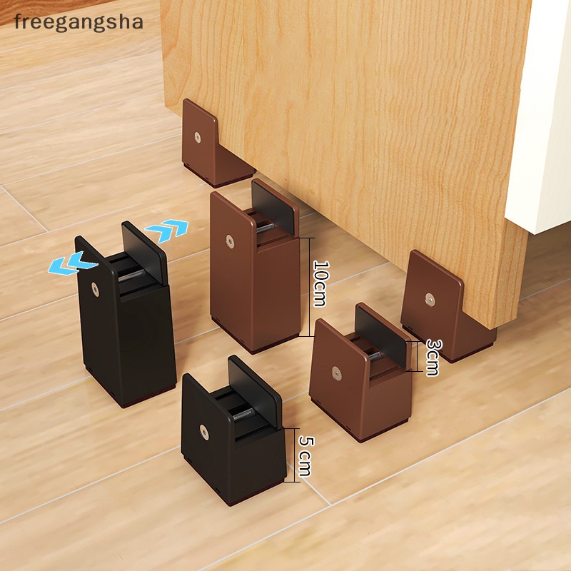 Set 4 Chân Đế Nâng Hạng Nặng Cho Ghế Nội Thất