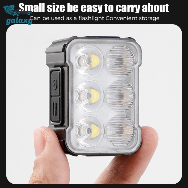 Galaxy Bộ Đèn Led Cảnh Báo Gắn Đuôi Xe Đạp Leo Núi Kèm Sạc Usb Tiện Dụng Chất Lượng Cao