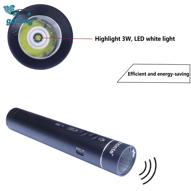 Galaxy Còi Điện Tử Bằng Hợp Kim Nhôm Độ Sáng Cao Có Thể Điều Chỉnh