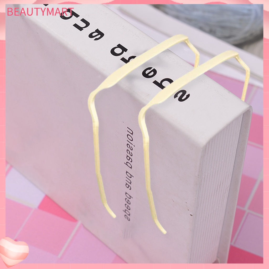 [beautymart] Set 2 Băng Đô Cài Tóc Xoăn Tàng Hình Không Làm Tổn Thương Tai Chắc Chắn Cố Định Thời Trang Hàng Ngày