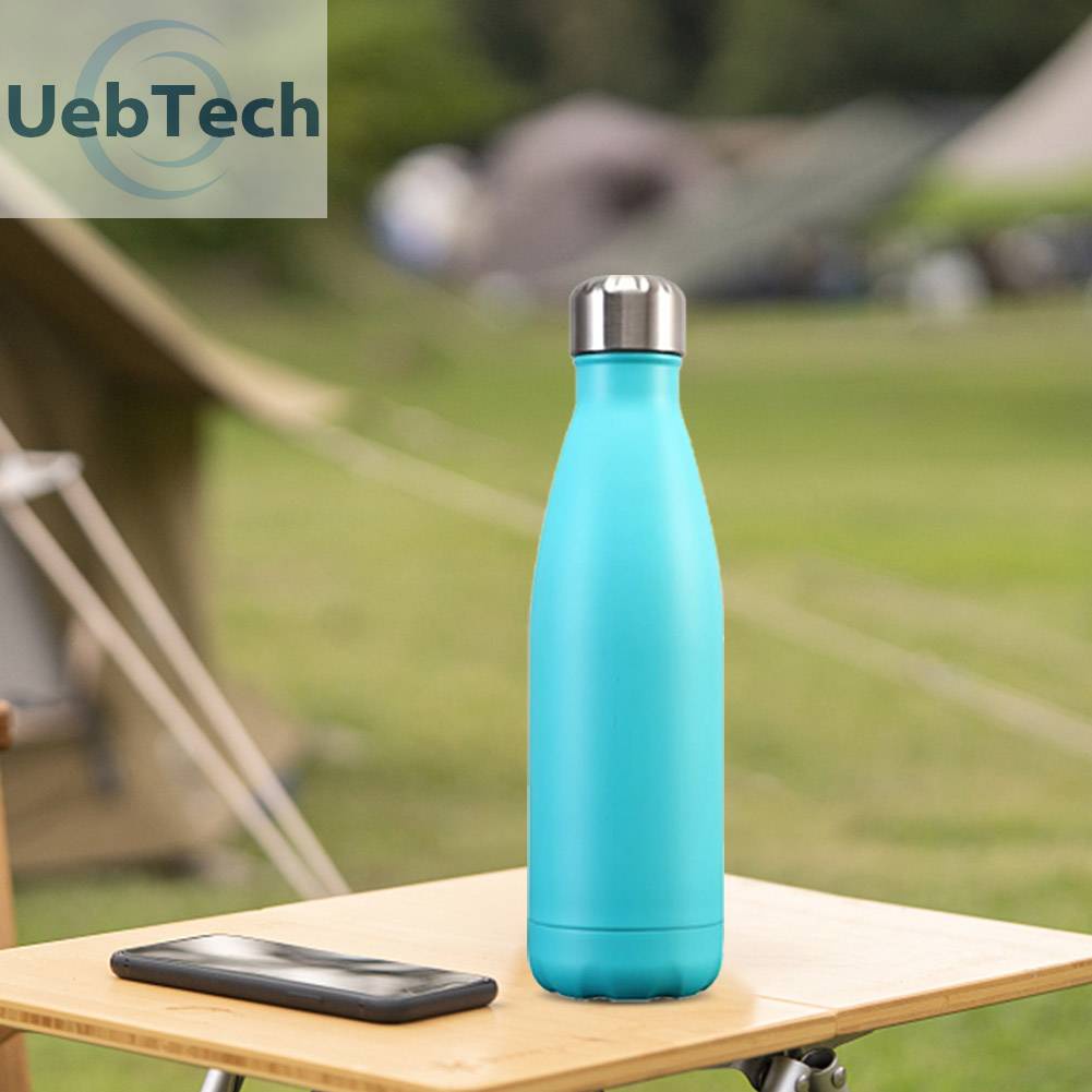 Cốc Cách Nhiệt Hai Lớp 500ML Chống Rò Rỉ Dùng Khi Đi Câu Cá / Đi Bộ Đường Dài