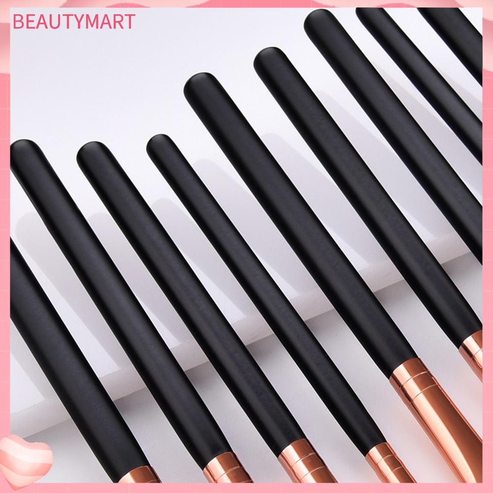 Set 12 Cọ Trang Điểm Bằng Sợi Tổng Hợp Chất Lượng Cao