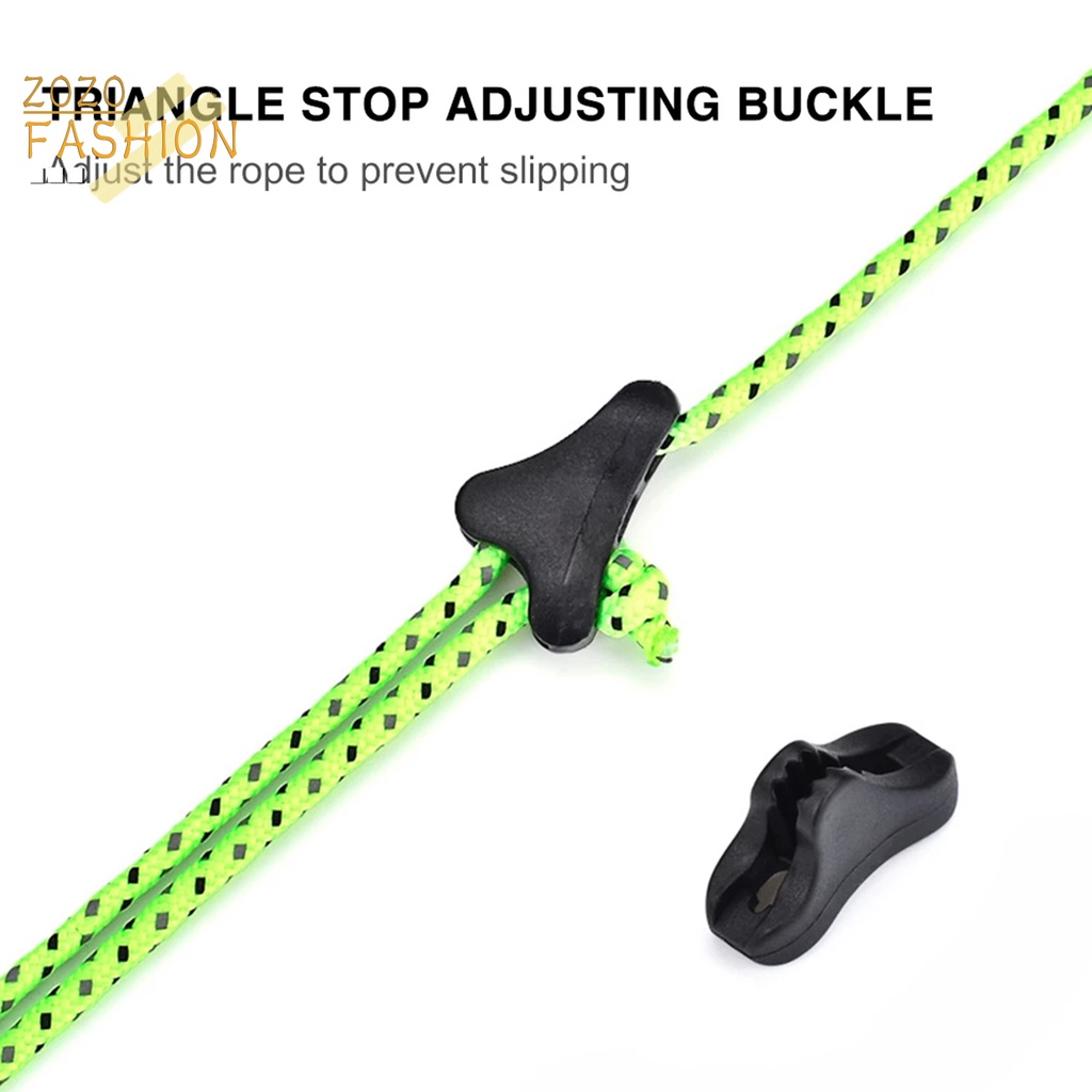 Set 20 / 20 Móc Khóa Dây Lều Hình Tam Giác Tiện Lợi