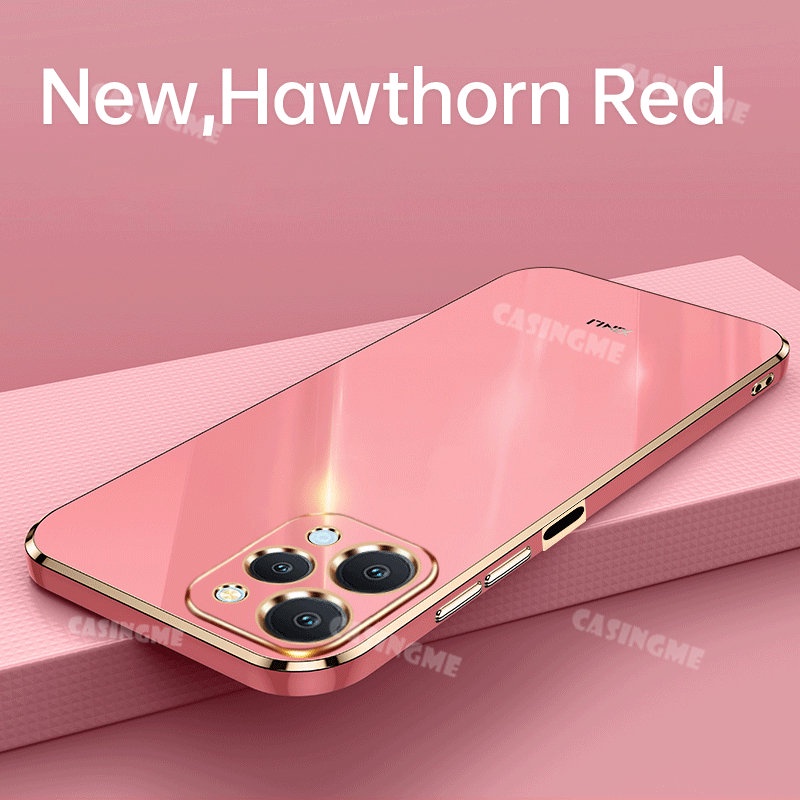 Ốp Điện Thoại Silicon Mềm Chống Sốc Mạ Viền Cho Redmi 12 2023 Redmi 12 Redmi12 12Redmi 2023 4G 5G