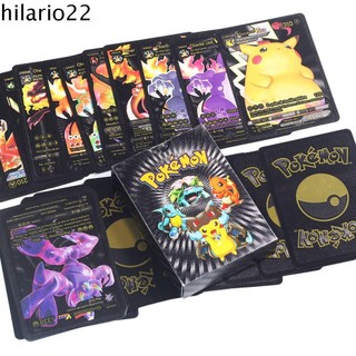Hilario bộ thẻ bài pokemon vmax kim loại độc đáo thú vị