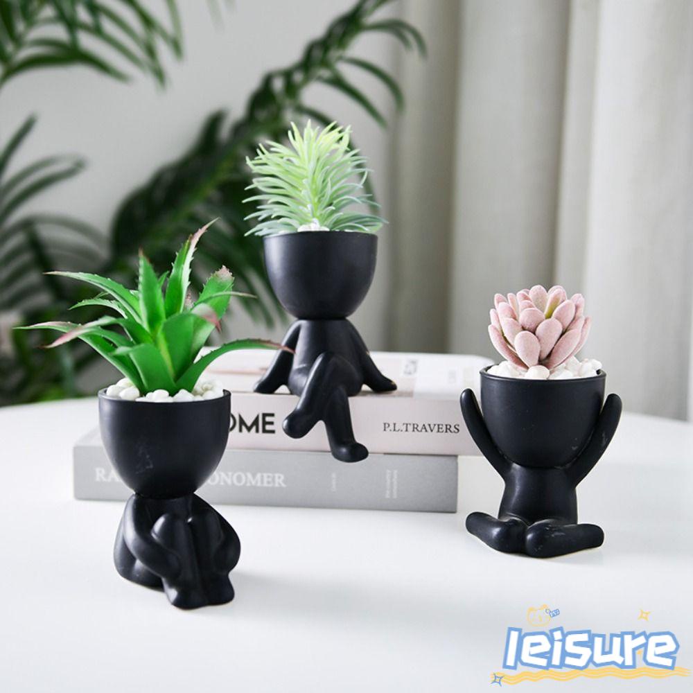 LEISURE Chậu Cây Thiết Kế Mới Đơn Giản Sáng Tạo