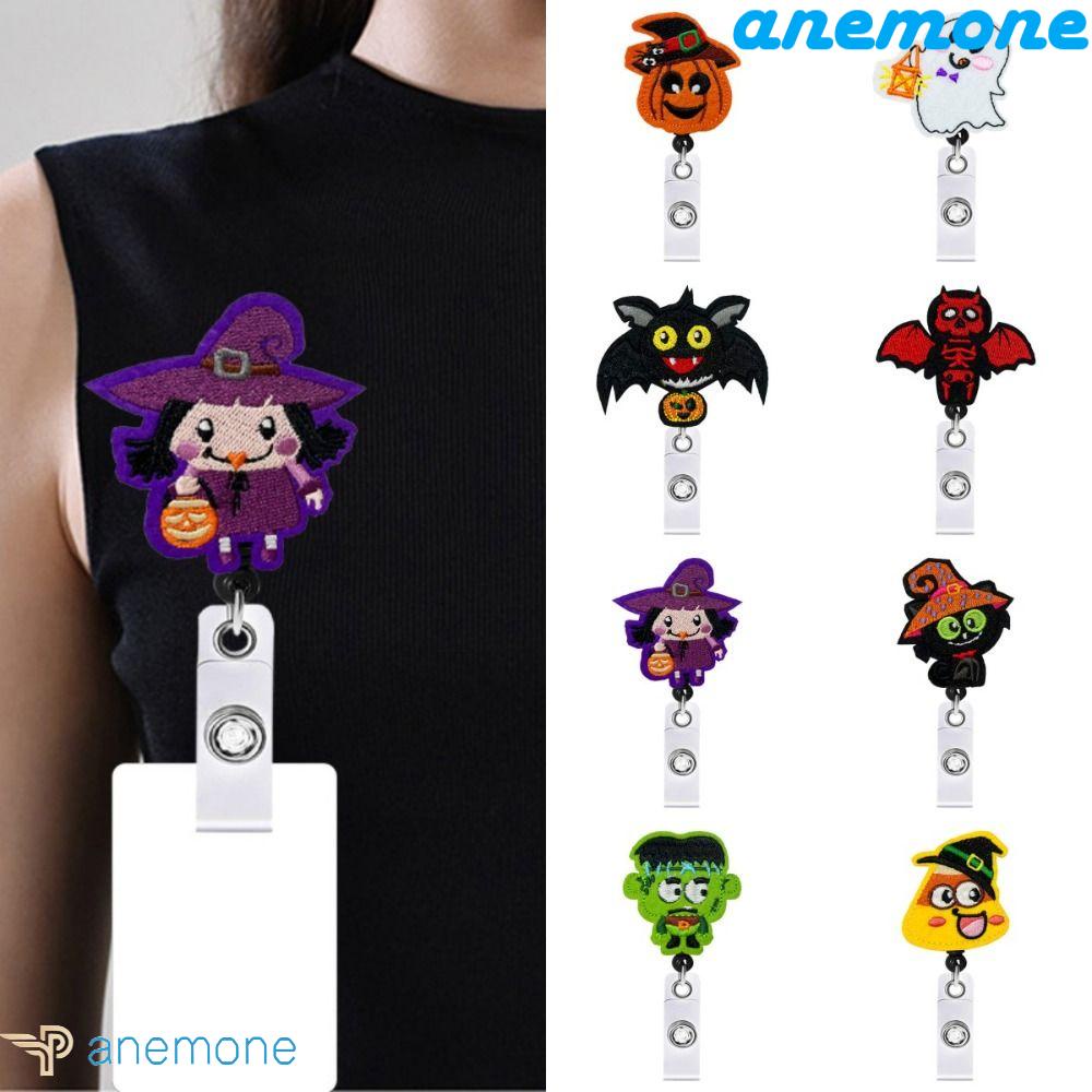 Giá Đỡ Gắn Huy Hiệu Y Tá Ma Dơi Sáng Tạo Có Thể Thu Gọn Cho Halloween