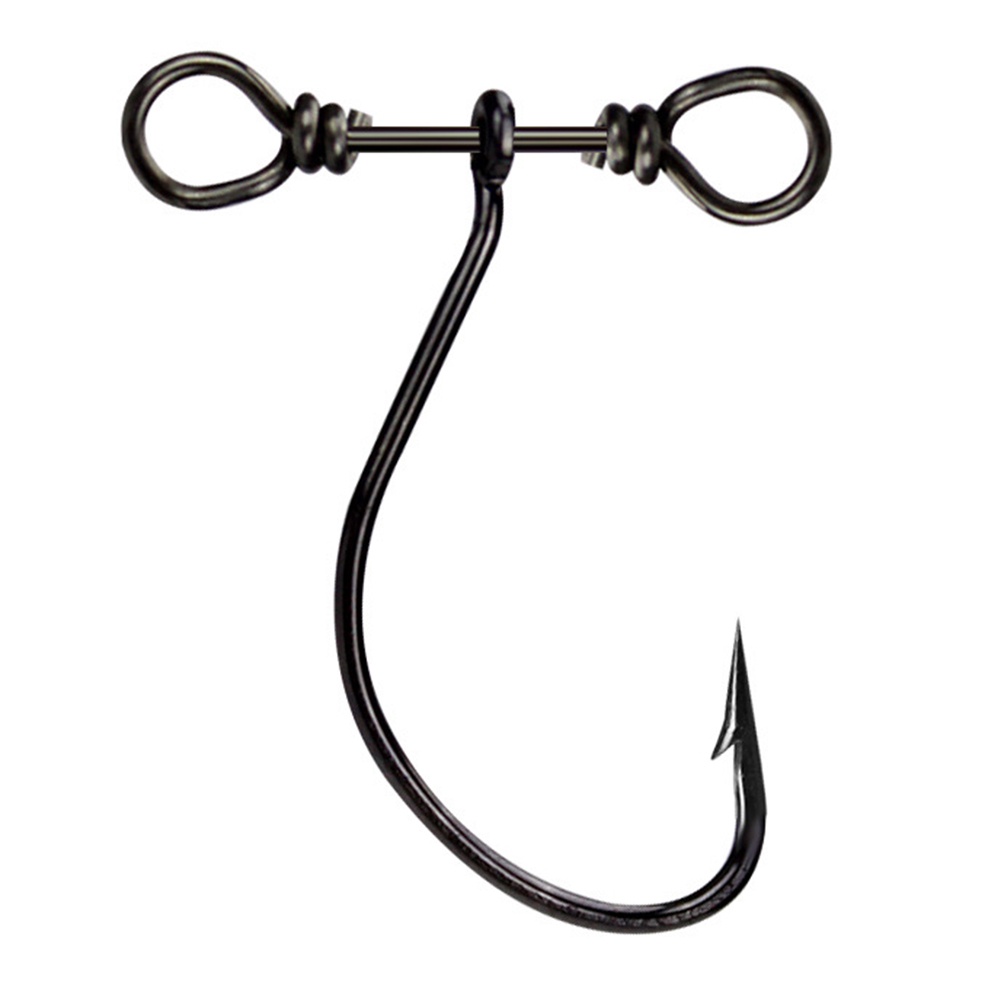 Bộ 10 Móc Câu Hình Giun Mềm 2.5cm / 0.4g