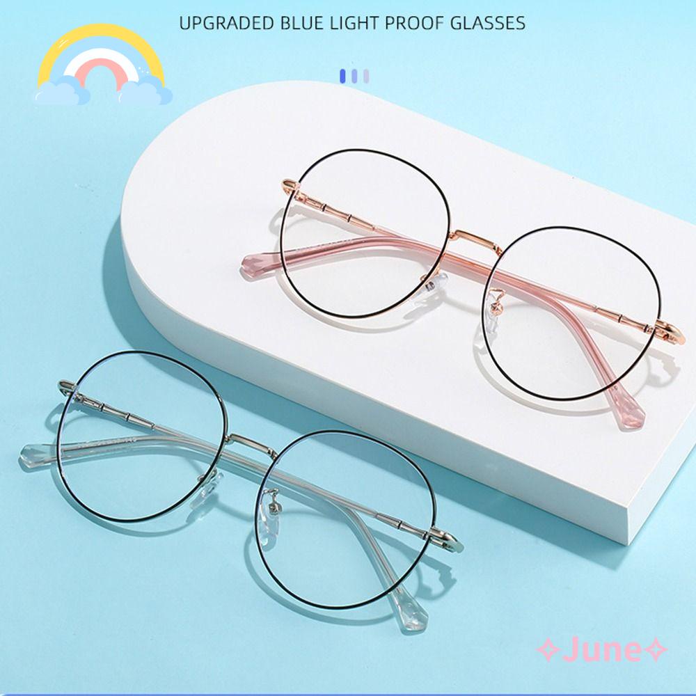JUNE Kính Bảo Hộ Siêu Nhẹ Chống Ánh Sáng Xanh Cho Văn Phòng