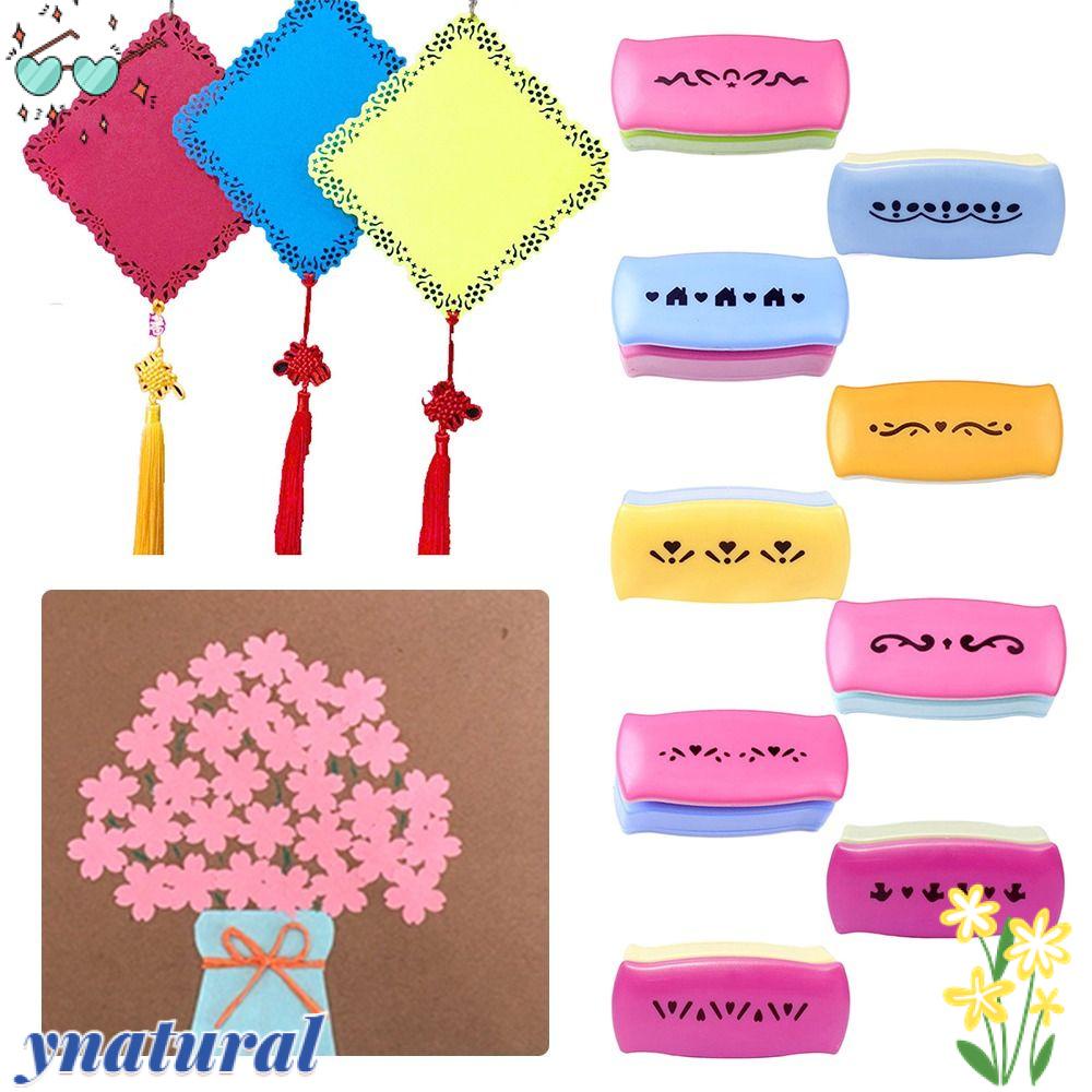 YNATURAL Dụng Cụ Cắt Giấy Tạo Hình Hoa Chữ S Mới