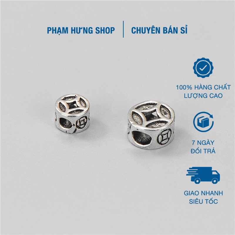 🔥 GIÁ SỈ 🔥  Charm bạc kim tiền - PH377