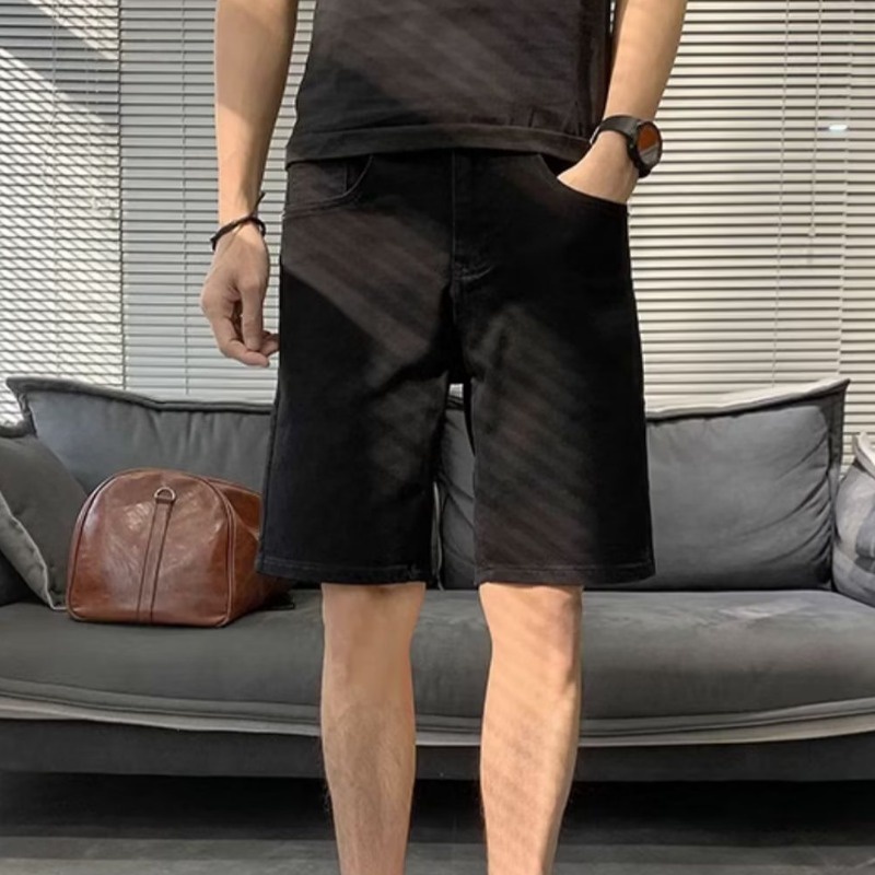 Quần Short Denim Thời Trang Hàn Quốc Đơn Giản Dành Cho Nam
